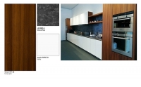 Tủ bếp Acrylic / Veneer / LK B1366-31K